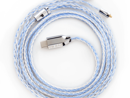 KBEAR T3 Plus 16- Core Decoding Earphone Cable With Type-C - MMCX   2PIN   TFZ Connector Sale