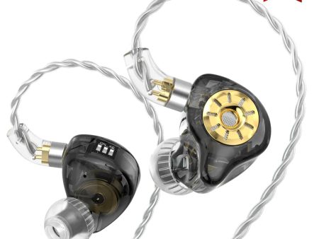 TRN ST1 PRO In-Ear Monitors 1DD + 1BA Hybrid Driver Wired Earphone Fashion