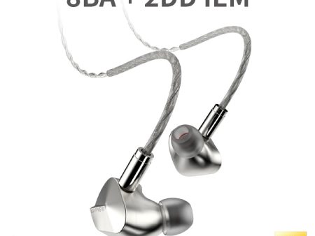 BGVP NS10 8BA+2DD Hybrid Driver In-Ear Monitors IEMs Online Sale