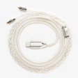 KBEAR T3 Plus 16- Core Decoding Earphone Cable With Type-C - MMCX   2PIN   TFZ Connector Sale