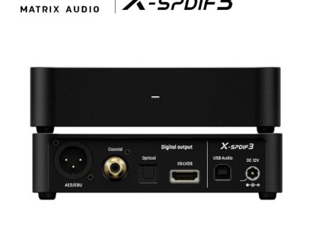 Matrix X-SPDIF 3 USB Digital Audio Interface IIS-LVDS Coaxial Optical AES EUB 768kHz 32Bit DSD512 USB Interface Online Hot Sale