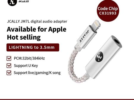 JCALLY JM7 JM7L USB TypeC Lightning To 3.5mm Digital Audio DAC AMP For Cheap