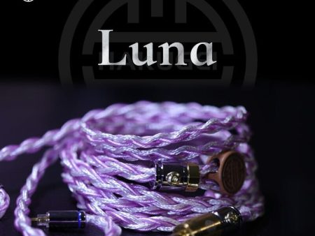 HAKUGEI Luna Litz Monocrystalline Pure Silver Earphone Cable 2.5 3.5 4.4 - 0.78 2Pin   MMCX Online