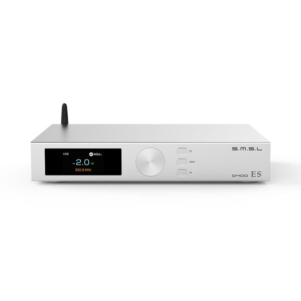 SMSL D400ES MQA & MQA-CD DAC DSD512 ES9039MSPRO Chip XMOS XU316 HI-Res Decoder For Sale