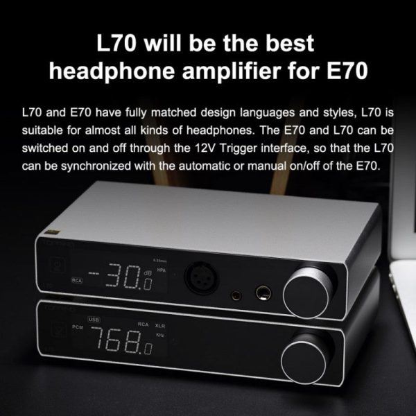 TOPPING E70 DAC+ L70 AMP + XLR Cable Stack Online