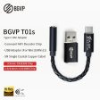 BGVP T01s Dac Decoding Audio HiFi Earphone Amplifier USB Type-C To 2.5 3.5 4.4   Lightning To 3.5 Sale