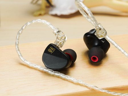 CVJ Mei 1DD + 2BA Knowles Balanced Armature Hybrid In-Ear Earphone Fashion