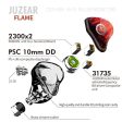 JUZEAR FLAME 1DD+4BA Hybrid In-Ear Earphone Monitor on Sale