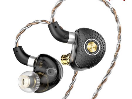 TRN TA3 2DD+1BA Hybrid Knowles Balanced Armature In-Ear Monitors With 2.5 3.5 4.4 Swappable Connectors Cheap