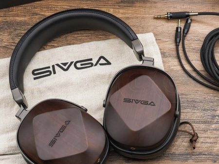 SIVGA Oriole Classic Fashionable Closed Back Rosewood HiFi Headphone on Sale