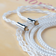 KBEAR T3 Decoding 8-Core OFC Plated With Silver Earphone Cable With Type-C - MMCX  2PIN  TFZ Connector Online Hot Sale