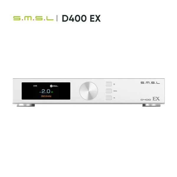 SMSL D400EX Audio MQA DAC XMOS DSD512 Bluetooth Decoder Supply