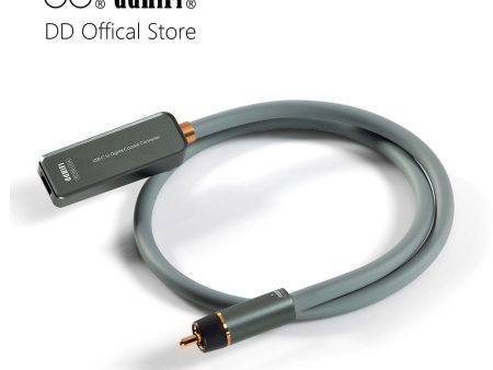 DD ddHiFi TC100-COA USB-C Female to Digital RCA Coaxial Converter Audio Cable on Sale