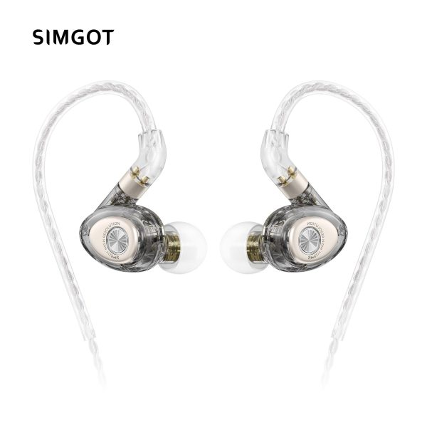 SIMGOT EM2 ROLTION 1DD+1BA Hybrid In-Ear Earphone IEMs For Sale