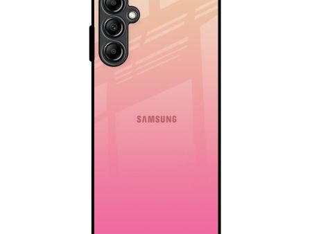 Pastel Pink Gradient Glass Case For Samsung Galaxy A14 5G Supply