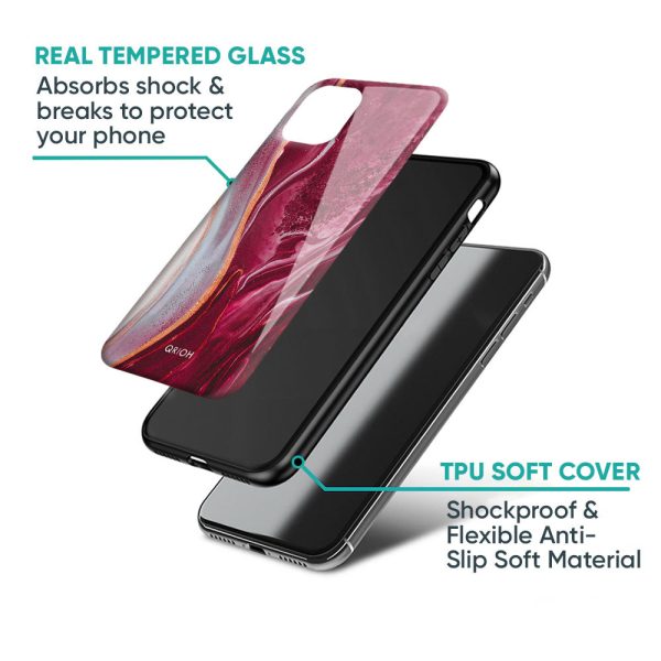 Crimson Ruby Glass Case for Samsung Galaxy A14 5G on Sale