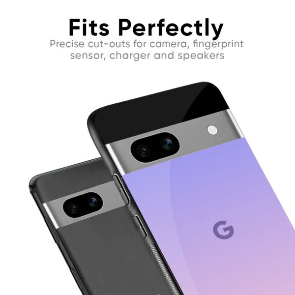 Lavender Gradient Glass Case for Google Pixel 8 on Sale