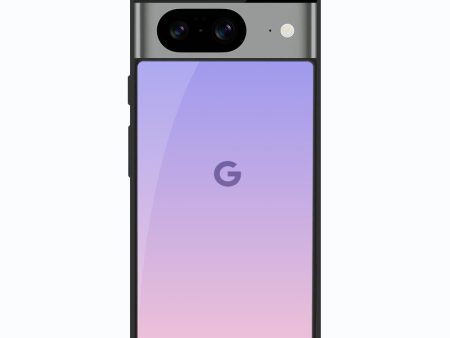 Lavender Gradient Glass Case for Google Pixel 8 on Sale