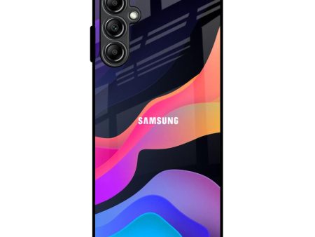 Colorful Fluid Glass Case for Samsung Galaxy A14 5G Hot on Sale