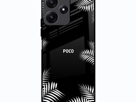 Zealand Fern Design Glass Case For Poco M6 Pro 5G Sale