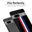 Flag Striped Glass Case for Google Pixel 8 Online now