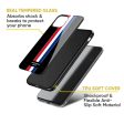 Flag Striped Glass Case for Google Pixel 8 Online now