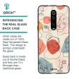 Abstract Faces Glass Case for Xiaomi Redmi K20 Pro Fashion