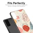 Abstract Faces Glass Case for Xiaomi Redmi K20 Pro Fashion