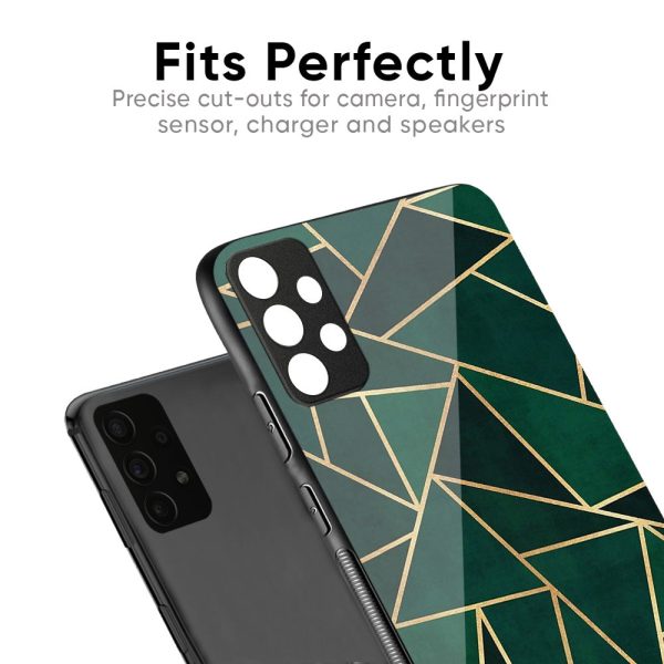 Abstract Green Glass Case For Samsung Galaxy A34 5G Online Sale