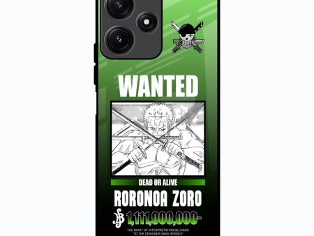 Zoro Wanted Glass Case for Poco M6 Pro 5G Online Sale