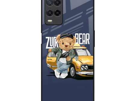 Adventurous Bear Glass Case for Realme 8 Cheap