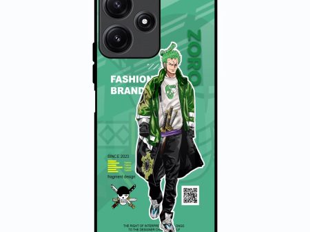 Zoro Bape Glass Case for Poco M6 Pro 5G Sale