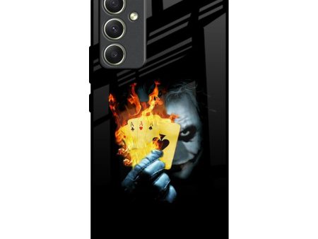 AAA Joker Glass Case for Samsung Galaxy A34 5G Fashion