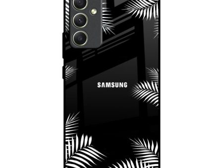 Zealand Fern Design Glass Case For Samsung Galaxy A34 5G For Sale