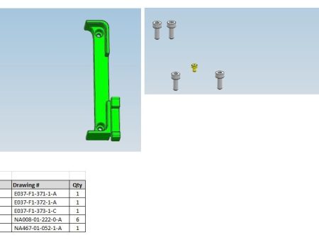 Monitor Brackets Assembly for NA-Ultra5 Supply